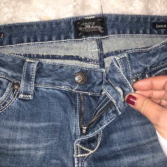 GIFTED❤️Like new- Bedrock for Express Jeans - Picture 3 of 6
